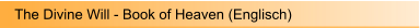 The Divine Will - Book of Heaven (Englisch)